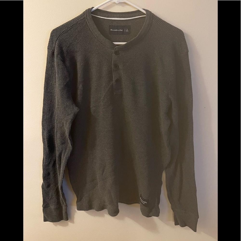 Abercrombie & Fitch Long Sleeve Thermal/Waffle shirt